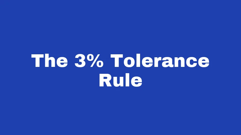 Window Tint Laws in Kentucky (2026): Rules Every Driver Must Know 3 The 3% Tolerance Rule