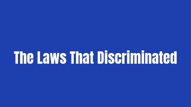 Jim Crow Laws in Illinois (2026): Understanding an Ugly Chapter 2 The Laws That Discriminated