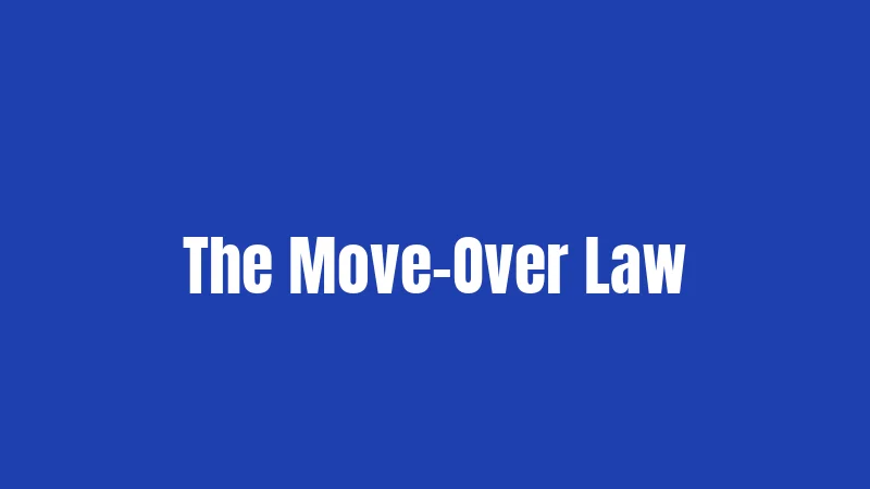 The Move-Over Law