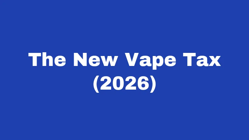 Smoking Laws in Iowa (2026): Rules, Fines, and Fresh Updates 4 The New Vape Tax (2026)