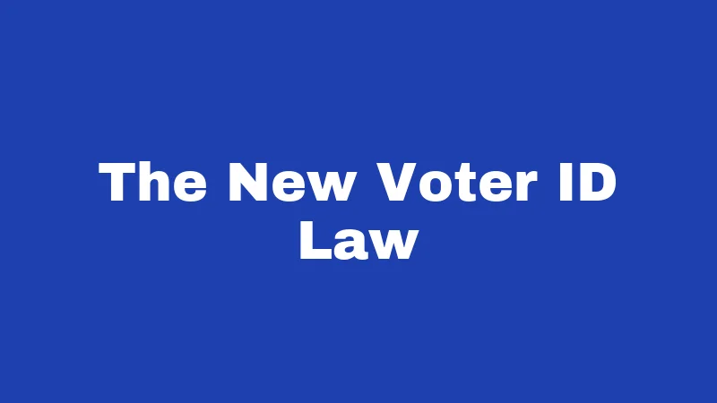 ID Laws in Nebraska (2026): Fake IDs, Voter Rules, and Real Consequences 3 The New Voter ID Law