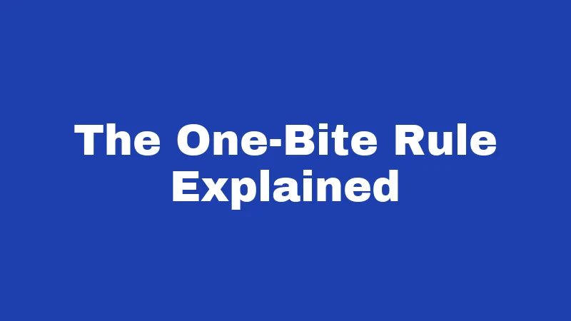 Dog Bite Laws in Kansas (2026): Know Before You Go Outside 1 The One-Bite Rule Explained