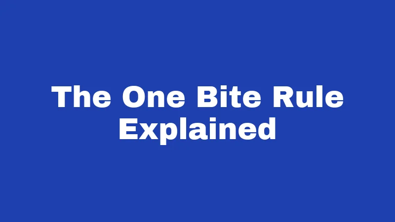 Dog Bite Laws in Mississippi (2026): Rules Every Owner Must Know 1 The One Bite Rule Explained