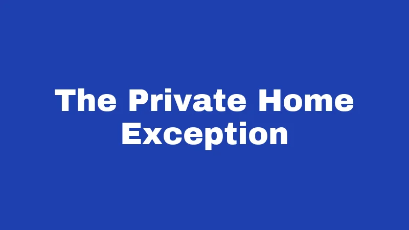 BYOB Laws in Iowa (2026): The Rules Most People Get Wrong 2 The Private Home Exception