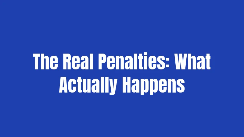 New York Gambling Laws in 2026: What's Legal and What's Not 3 The Real Penalties: What Actually Happens