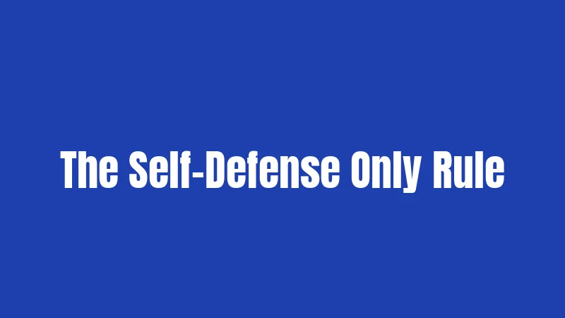 Pepper Spray Laws in Tennessee (2026): Your No-Nonsense Carry Guide 3 The Self-Defense Only Rule