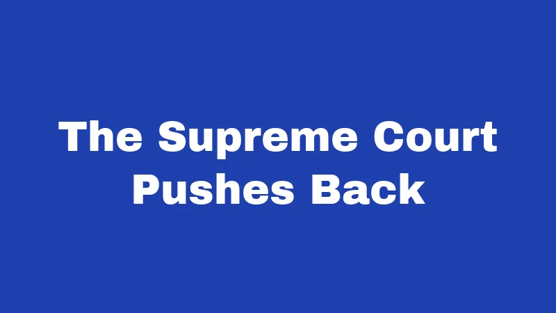 Jim Crow Laws in Oklahoma (2026): A Dark History You Should Know 3 The Supreme Court Pushes Back