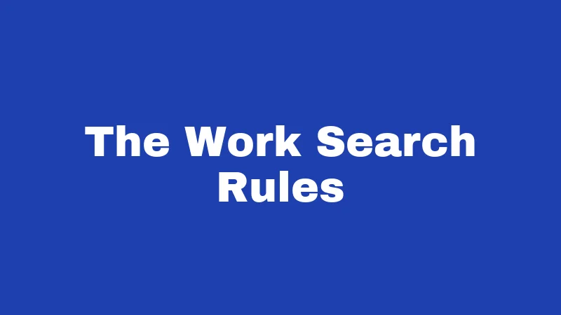 Unemployment Laws in Kansas (2026): Your Benefits Guide Decoded 4 The Work Search Rules