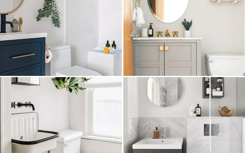 20 Brilliant Small Bathroom Tile Ideas That'll Transform Your Tiny Space 1 tile ideas for small bathrooms featured
