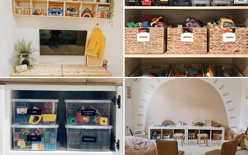 34 Brilliant Toy Organization Solutions That Actually Keep Clutter Under Control
