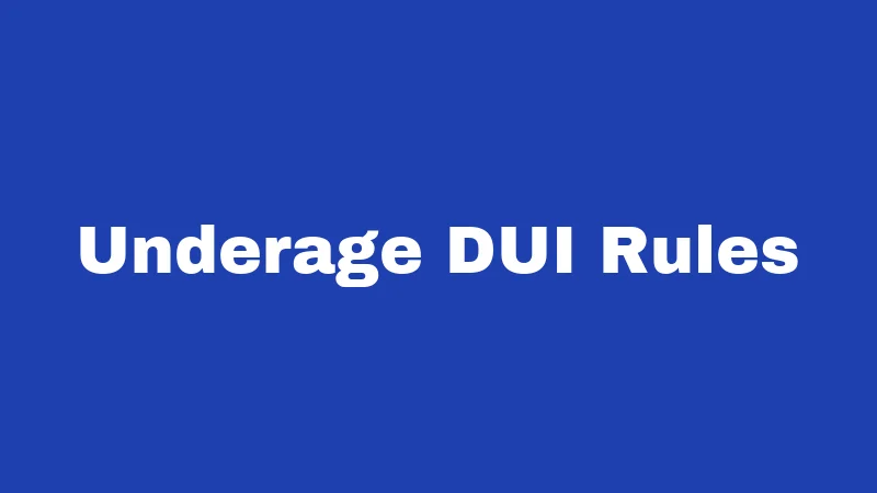 Alcohol Laws in Alabama (2026): Rules Every Resident Must Know 7 Underage DUI Rules