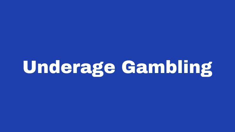 Gambling Laws in Connecticut (2026): What's Legal, What's Not 6 Underage Gambling