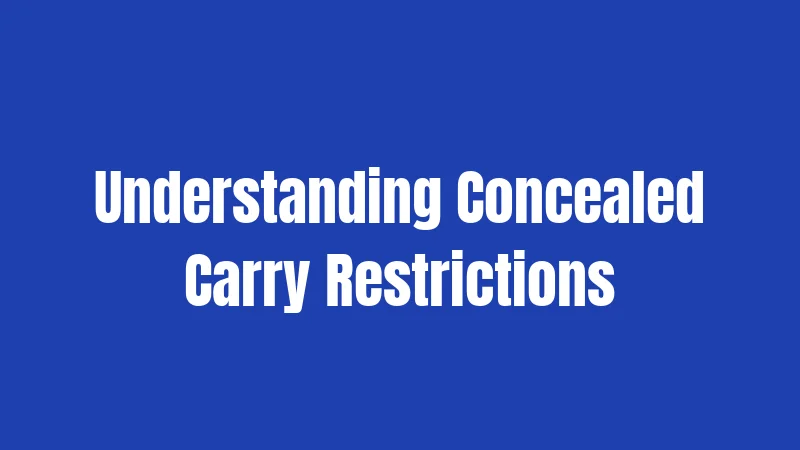 Virginia Knife Laws in 2026: The Complete Carry Guide 2 Understanding Concealed Carry Restrictions