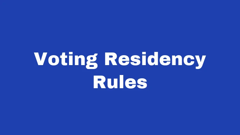 Residency Laws in New Mexico (2026): The Rules Nobody Explains Clearly 2 Voting Residency Rules