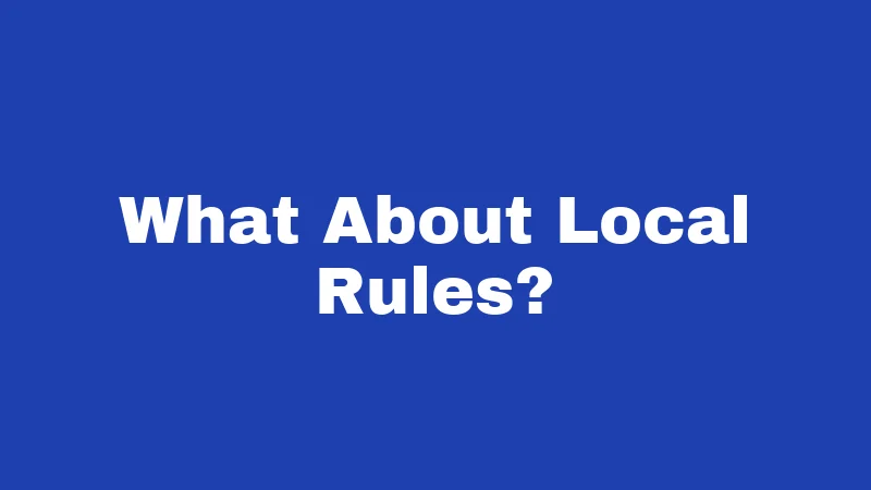 Blue Laws in Oregon (2026): The Full Story Explained 4 What About Local Rules?