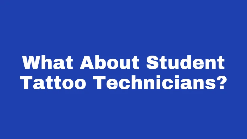 Tattoo Laws in Connecticut (2026): Rules Every Artist and Client Should Know 2 What About Student Tattoo Technicians?
