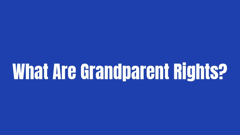 What Are Grandparent Rights?