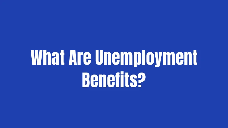 Illinois Unemployment Laws (2026): Your Complete Eligibility Guide 1 What Are Unemployment Benefits?
