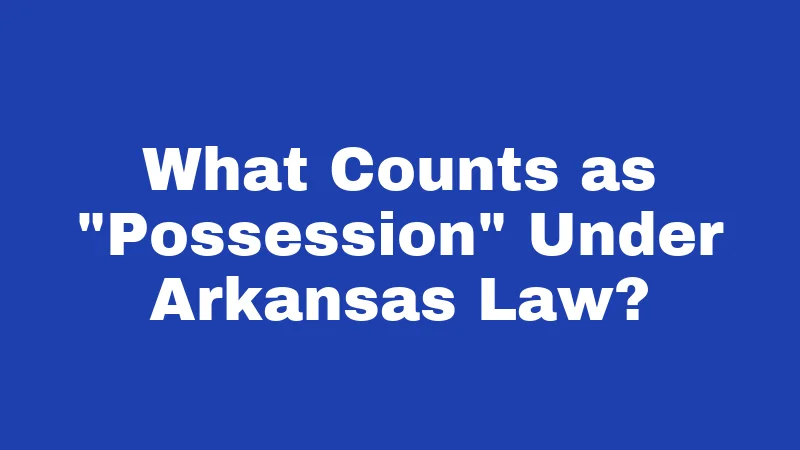 Minor Drinking Laws in Arkansas (2026): Rules Every Parent and Teen Should Know 1 What Counts as