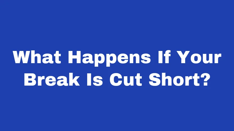 Lunch Break Laws in Oregon (2026): Your Rights at Work, Explained Simply 3 What Happens If Your Break Is Cut Short?