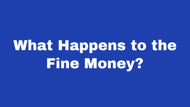 Tobacco Laws in Kentucky (2026): Rules Every Resident Should Know 4 What Happens to the Fine Money?