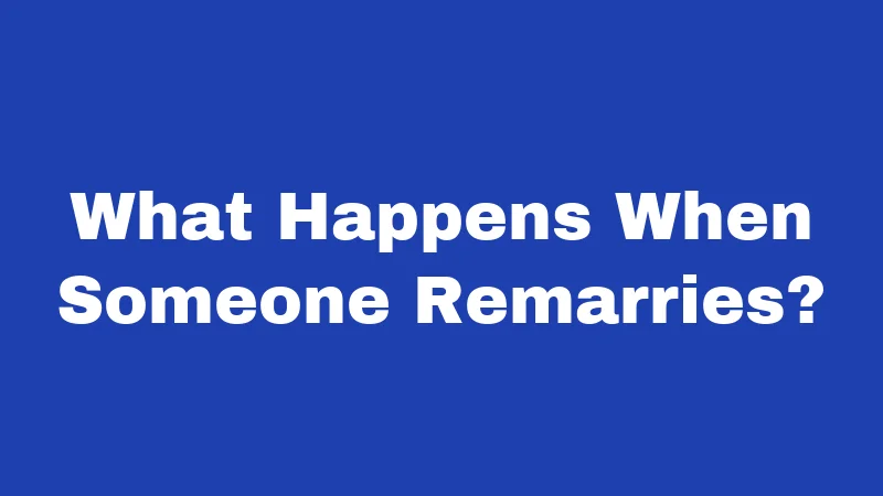 Alimony Laws in Oregon (2026): Your Real-Money Divorce Guide 4 What Happens When Someone Remarries?