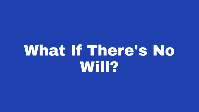 Probate Laws in Idaho (2026): The Small Estate Shortcut Nobody Explains 4 What If There's No Will?