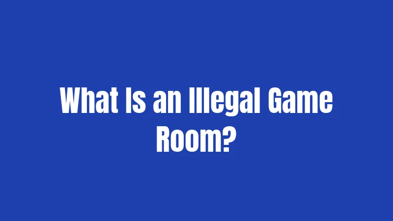Game Room Laws in Florida (2026): The Illegal Arcade Crisis 1 What Is an Illegal Game Room?