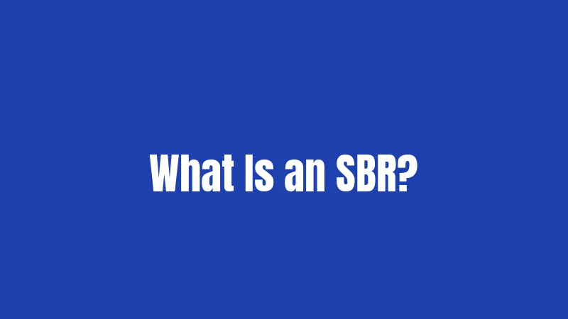 What Is an SBR?