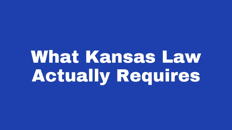 Hit and Run Laws in Kansas (2026): Don't Drive Away From Trouble 1 What Kansas Law Actually Requires