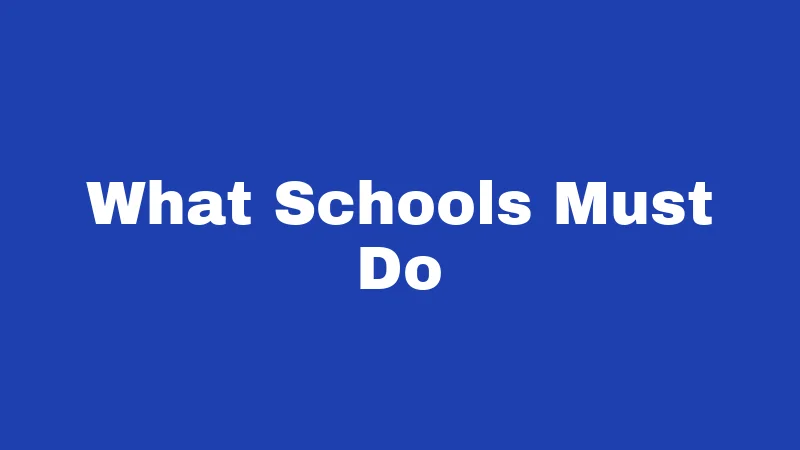 Bullying Laws in South Carolina (2026): Your Rights, Their Consequences 3 What Schools Must Do