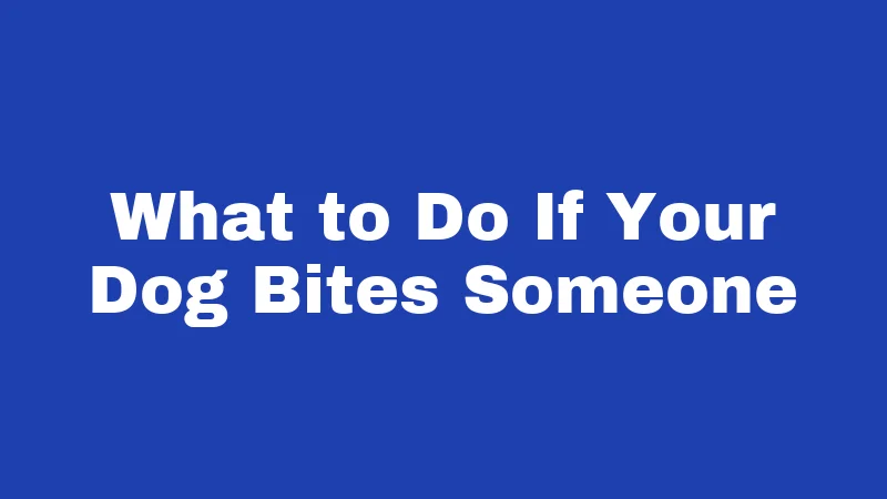 Dog Laws in Utah (2026): Rules Every Owner Must Know 6 What to Do If Your Dog Bites Someone
