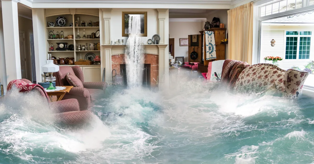 what to do when rental property floods