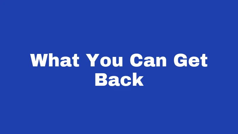 Lemon Laws in Oklahoma (2026): Your Refund Rights Explained 3 What You Can Get Back