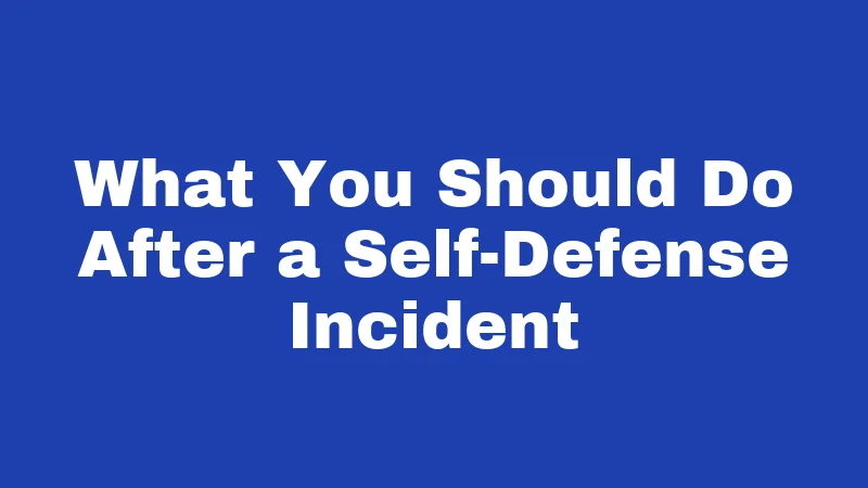 Self Defense Laws in Nevada (2026): Your Rights When Danger Strikes 6 What You Should Do After a Self-Defense Incident