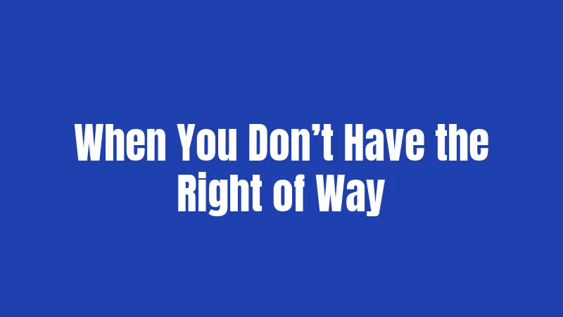 Jaywalking Laws in Massachusetts (2026): Tiny Fine, Real Consequences 3 When You Don’t Have the Right of Way