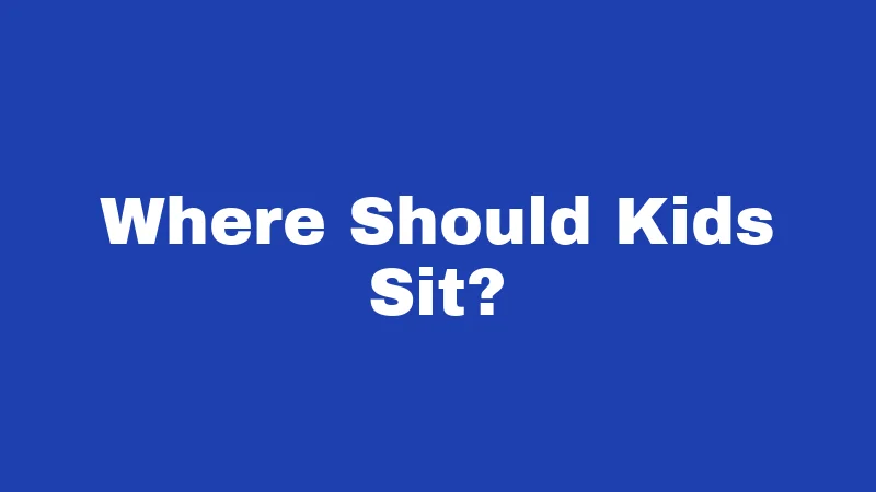 Car Seat Laws in Utah (2026): Rules Every Parent Must Know 4 Where Should Kids Sit?