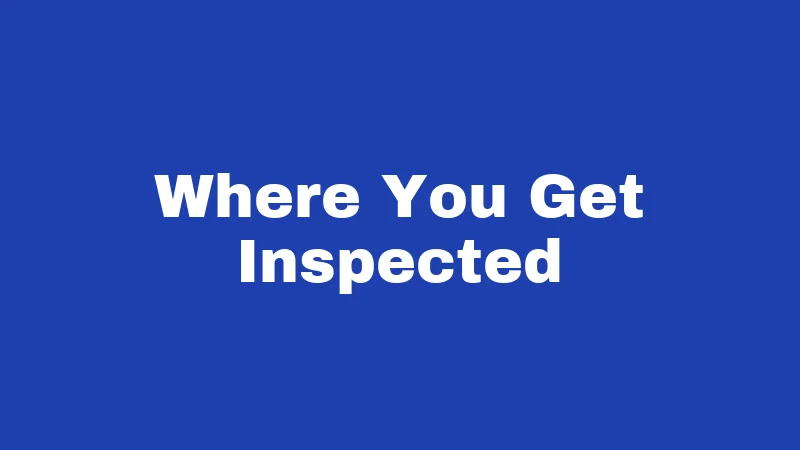 Inspection Laws in West Virginia (2026): The Sticker Shock Guide 3 Where You Get Inspected
