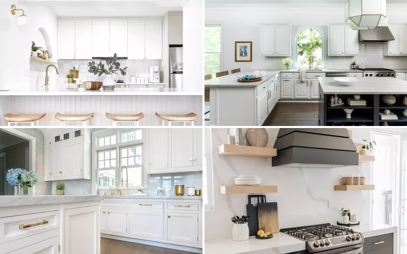 35 Stunning White and Gold Kitchen Designs for Ultimate Luxury white and gold kitchen ideas featured