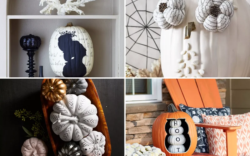 25 Elegant White Pumpkin Ideas for Stunning Fall Decor 15 25 Elegant White Pumpkin Ideas for Stunning Fall Decor