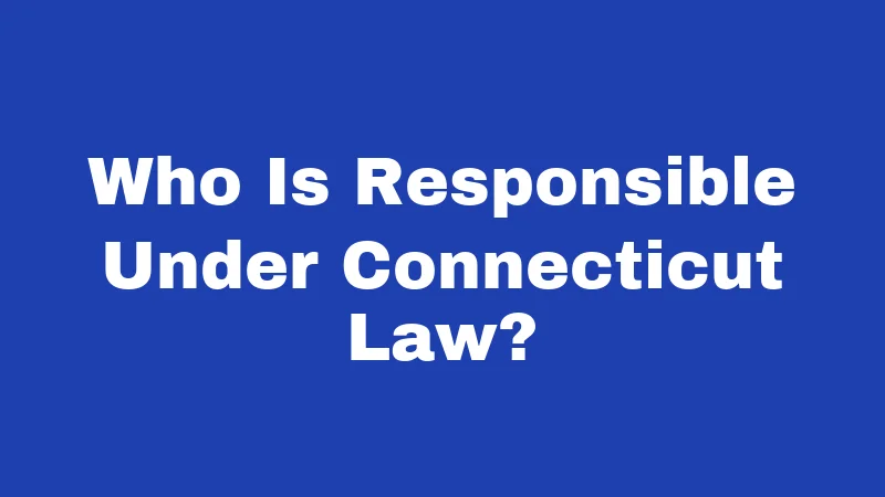 Dog Bite Laws in Connecticut (2026): Your Rights After an Attack 1 Who Is Responsible Under Connecticut Law?