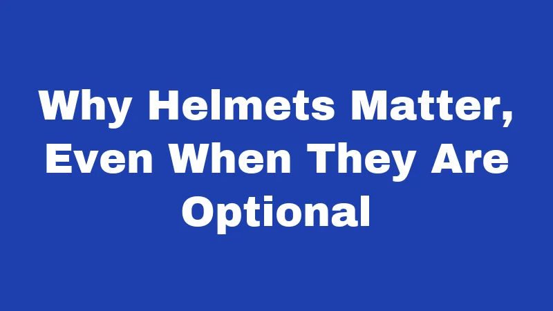 Helmet Laws in South Carolina (2026): Your Age Changes Everything 5 Why Helmets Matter, Even When They Are Optional