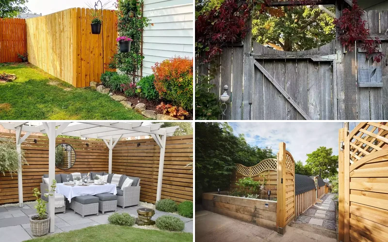 wood fence ideas featured