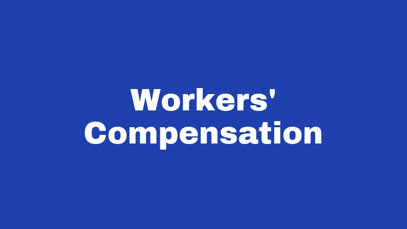 Employment Laws in Kansas (2026): Your Rights at Work, Explained Simply 5 Workers' Compensation