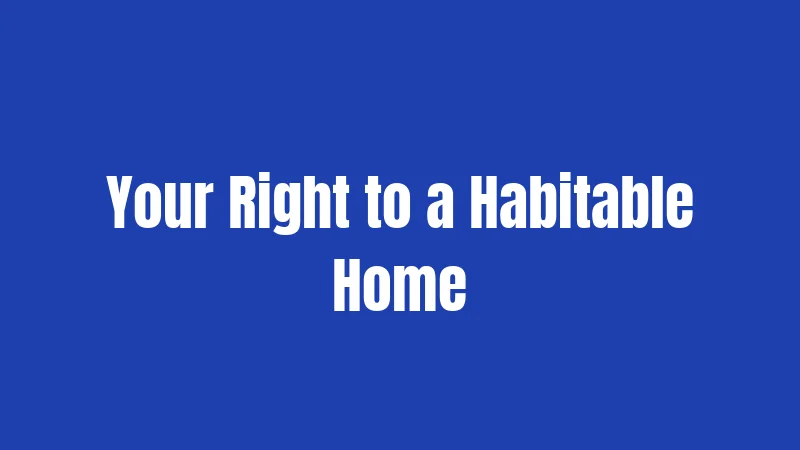 Property Laws in Tennessee (2026): Rights That Could Save You Money 3 Your Right to a Habitable Home
