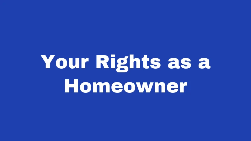Foreclosure Laws in Louisiana (2026): Your Rights Before You Lose Your Home 4 Your Rights as a Homeowner