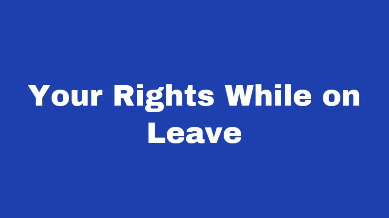 FMLA Laws in Oregon (2026): Your Job Is Protected 3 Your Rights While on Leave